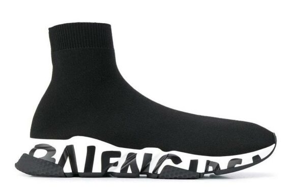 Balenciaga Speed Trainer "Graffiti - Black White"