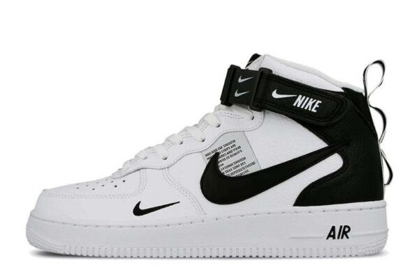 Air Force 1 Mid "Utility White/Black"