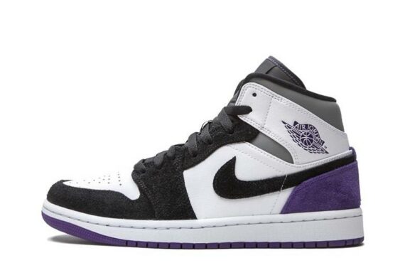 Air Jordan 1 Mid "Court Purple Suede"