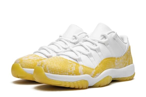 Air Jordan 11 Low "Yellow Snakeskin"