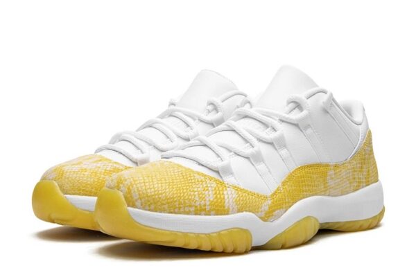 Air Jordan 11 Low Yellow Snakeskin AH7860-107