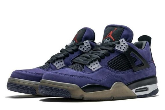 Travis Scott (TS) x Air Jordan 4 "Purple"