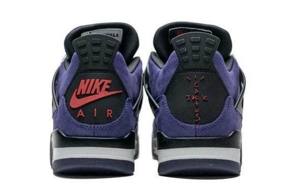 Travis Scott (TS) x Air Jordan 4 "Purple"