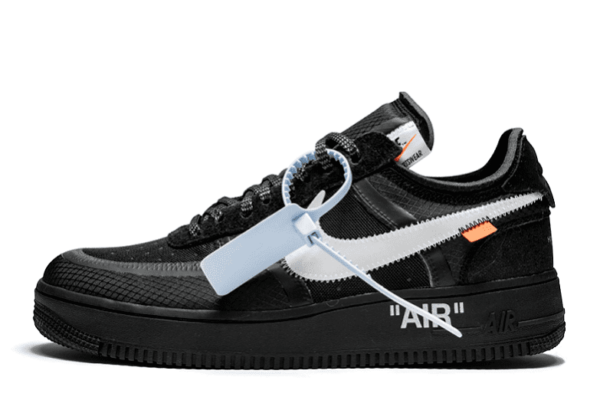 Off-White Air Force 1s Low “Black”