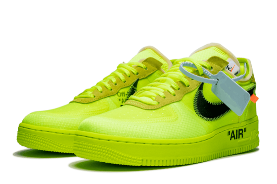 Unique Off-White Air Force Ones 1 Low “Volt”