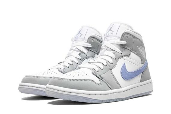 Air Jordan 1 "Wolf Grey/Aluminum" Mid