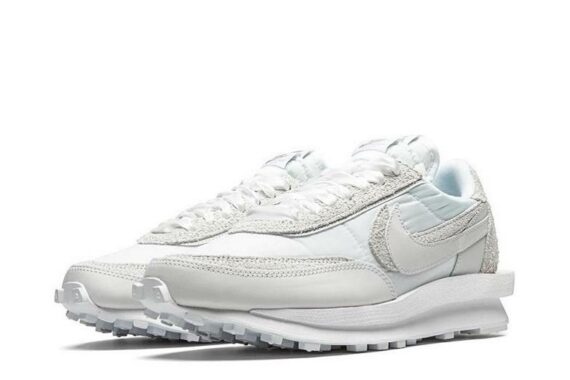 sacai x LDWaffle “White Nylon”