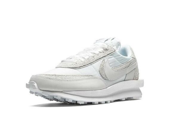 sacai x LDWaffle “White Nylon”
