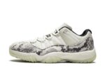 Air Jordan 11 Retro Low "Light Bone Snakeskin"