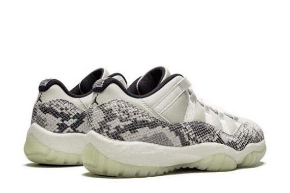 Air Jordan 11 Retro Low "Light Bone Snakeskin"