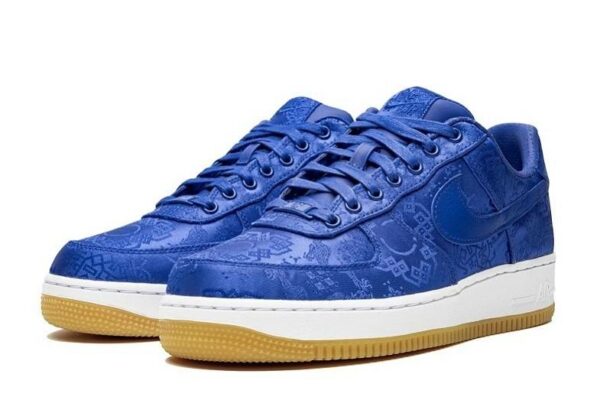 CLOT Air Force 1 Low Blue Silk CJ5290-400