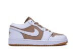 Air Jordan 1 Low "White Brown"