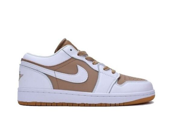 Air Jordan 1 Low "White Brown"