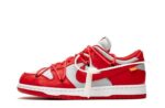 Off-White Dunk Low “University Red”