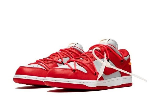 Off-White Dunk Low “University Red”