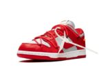 Off-White Dunk Low “University Red”