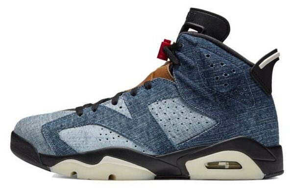 Air Jordan 6 "Black Washed Denim"