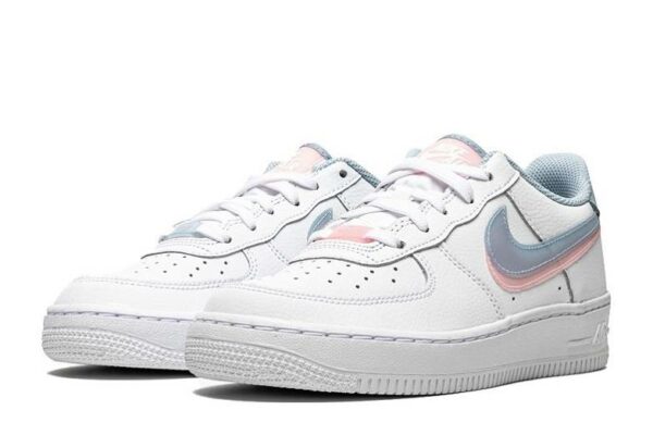 Nike Air Force 1 Double Swoosh Low GS CW1574-100