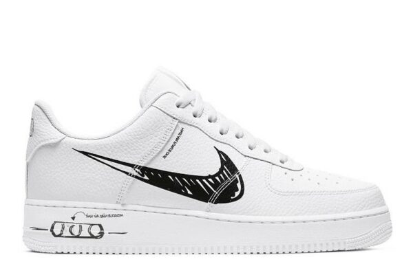 Nike Air Force 1 Low Sketch Pack Black CW7581-101