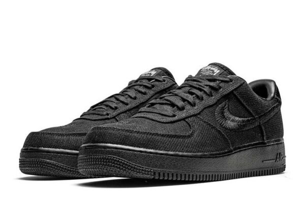 Stussy x Air Force 1 Low Black CZ9084-001