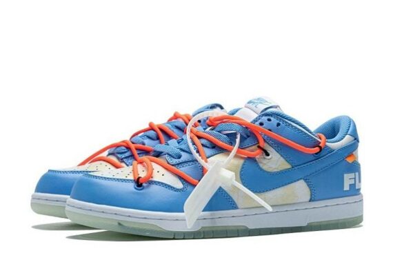 Off-White X Futura X Dunk Low SB "UNC"