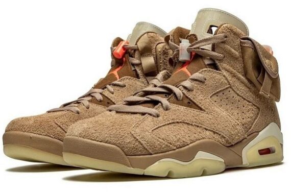 Travis Scott x Air Jordan 6 “British Khaki”