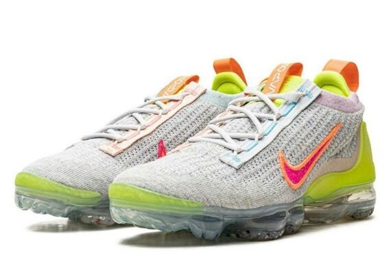 Nike VaporMax 2021 "Grey/Red/Green"