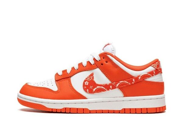 Dunk Low “Orange Paisley”