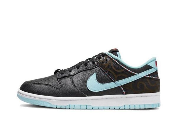 SB Dunk Low “Barber Shop Black”