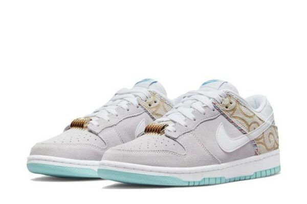 Nike Dunks Low Barber Shop Grey DH7614-500