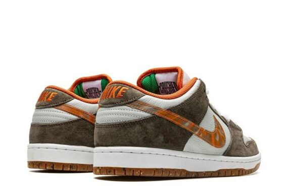 Crushed D.C. x SB Dunk Low "Orange-Brown"