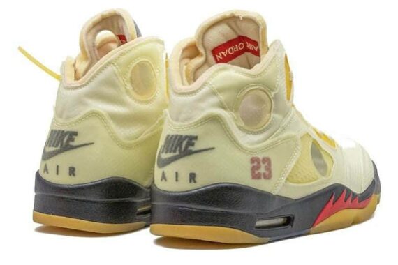 Off-White x Air Jordan 5 “Sail"