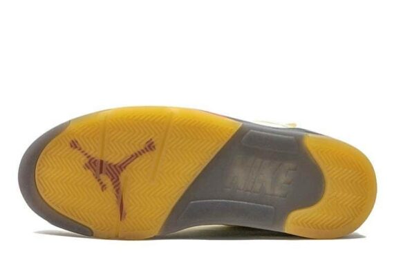 Off-White x Air Jordan 5 “Sail"