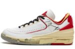 Off-White x Air Jordan 2 Low “White Red”