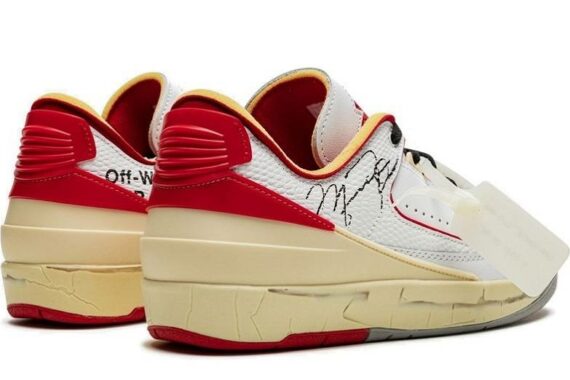 Off-White x Air Jordan 2 Low “White Red”