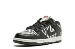 Quartersnacks x Nike SB Dunk Low “Zebra”
