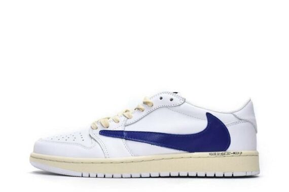 Travis Scott Jordan 1 Low “White Blue”