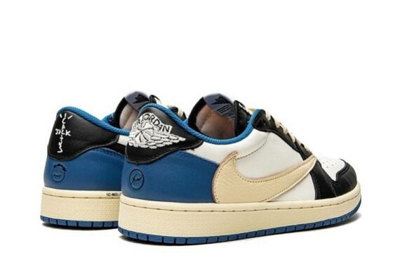 Travis Scott x Fragment x Air Jordan 1 Low OG "White"
