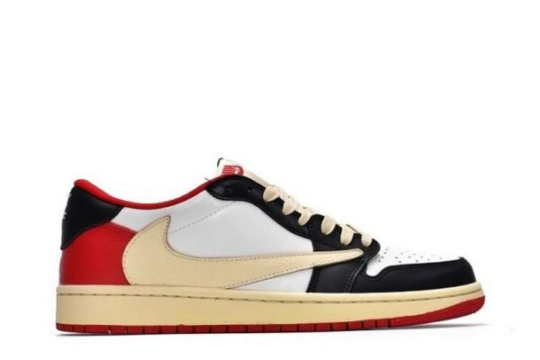 Travis Scott Jordan 1 Low Black Red DM7866-166