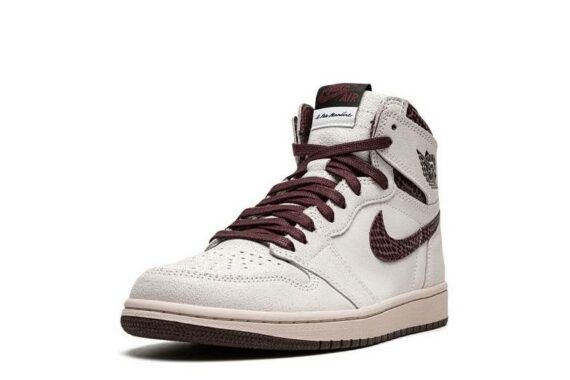 A Ma Maniere x Jordan 1 High "Burgundy Crush"