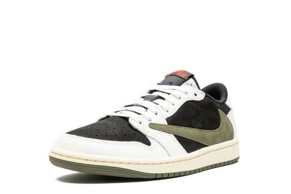 Travis Scott Jordan 1 “Olive” Low