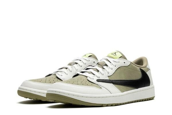 Travis Scott x Air Jordan 1 Low Golf Neutral Olive FZ3124-200