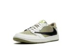 Travis Scott x Air Jordan 1 Low Golf "Neutral Olive"