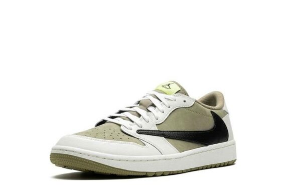 Travis Scott x Air Jordan 1 Low Golf "Neutral Olive"