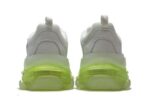 Balenciaga Triple S Clear Sole "White Green"