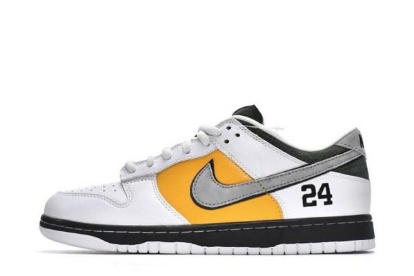 SB Dunk Low “White Yellow Green”