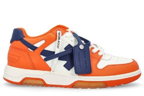 Off-White Out of Office OOO Low Tops "Orange Blue"