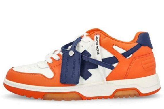 Off-White Out of Office OOO Low Tops "Orange Blue"