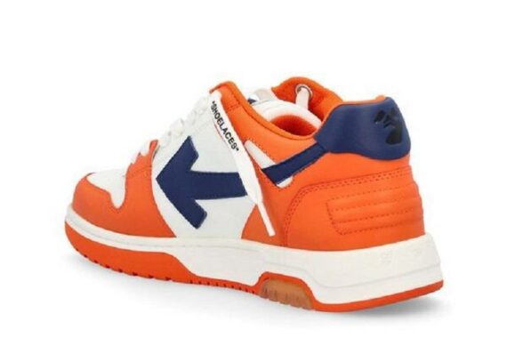 Off-White Out of Office OOO Low Tops "Orange Blue"