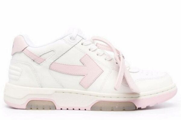 Off-White Out of Office OOO Low Tops "White Pink" WMNS